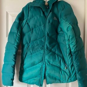 North Face Goose Down 700 Hooded Jacket